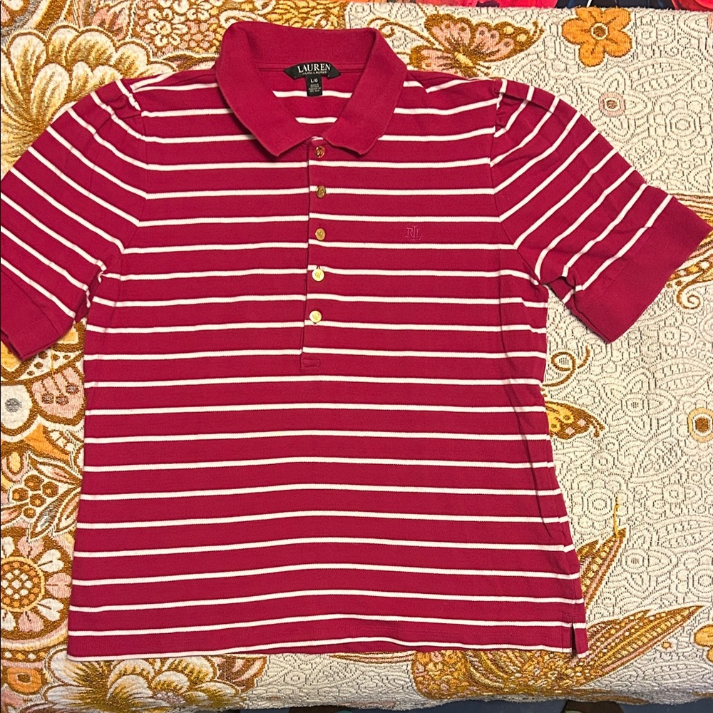 Lauren Striped Polo Shirt